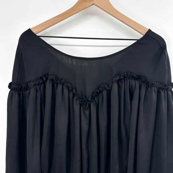 NWT Free People Intimately She's a Natural Bodysuit in Black Size Small - Picture 7 of 15